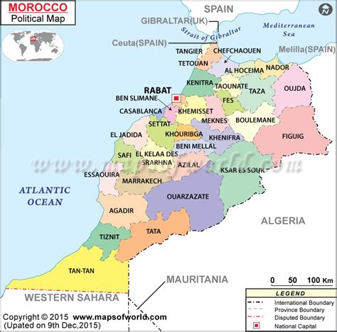 Where is Morocco? Location of Morocco