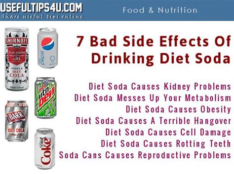 Diet Soda can cause Depression, and Will Ruin your Sex Drive! - Health ...