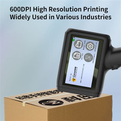 Handheld Inkjet Printer Carton Printer Solvent Ink Printer - Handheld ...