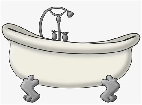 Tub Clipart Book - Bathtub Clipart Transparent PNG - 1600x1107 - Free ...