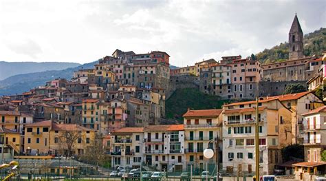 Pigna, little mountain town, near the sea, with big thermal-wellness ...