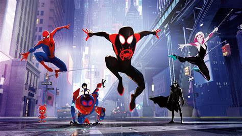 Spider man into the spider verse free full hd wallpaper - gasmwelove