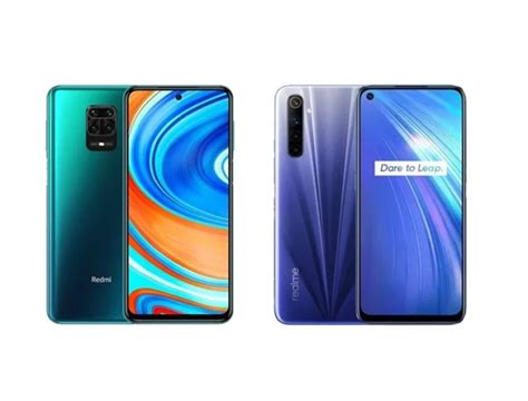 Redmi Note 9S vs Realme 6 specs comparison - GearOpen.com