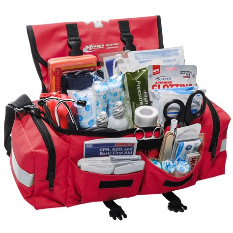 Emergency Medical Kit Bag | 160 Pieces | MFASCO Health & Safety