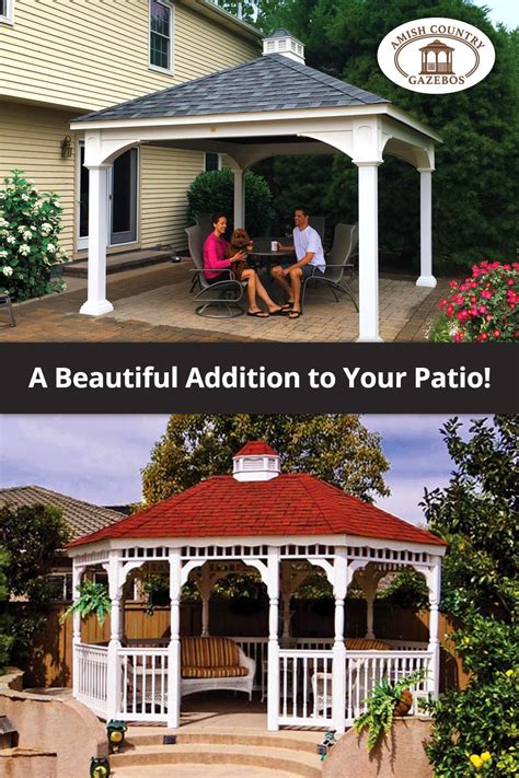 Outdoor Structures | Gazebos and Pergolas | Amish Country Gazebos in ...