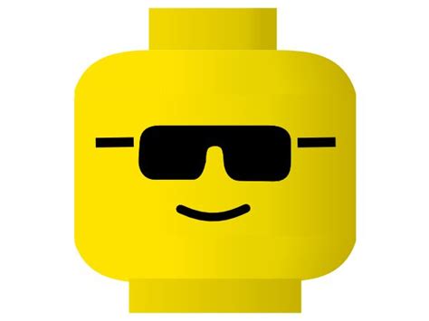 Lego Man Face - ClipArt Best