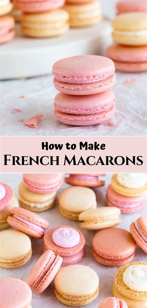 Foolproof French Macarons | Recipe | Macaron recipe, Easy macaroons ...