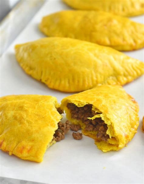 Jamaican Beef Patties - Herbs & Flour