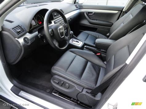 Black Interior 2008 Audi A4 2.0T quattro S-Line Sedan Photo #39411749 ...