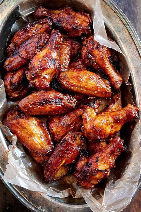 Baked BBQ Chicken Wings - Craving Tasty