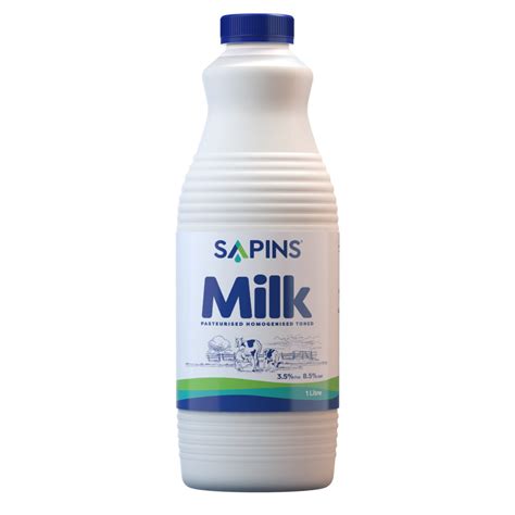 Bottled Milk Premium 1 Ltr - Sapins Dairy