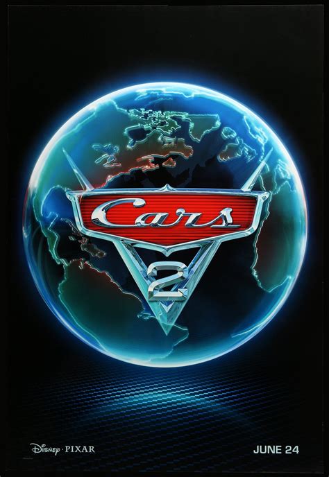 Official Cars 2 Movie Poster