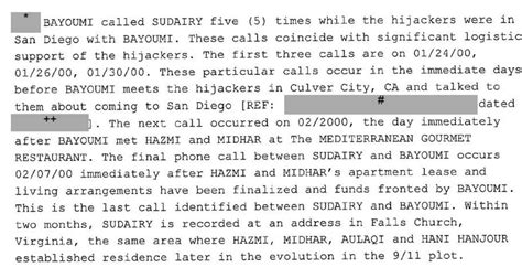 FBI Operation Encore: Direct Connection Between Musaed al-Jarrah, Omar ...