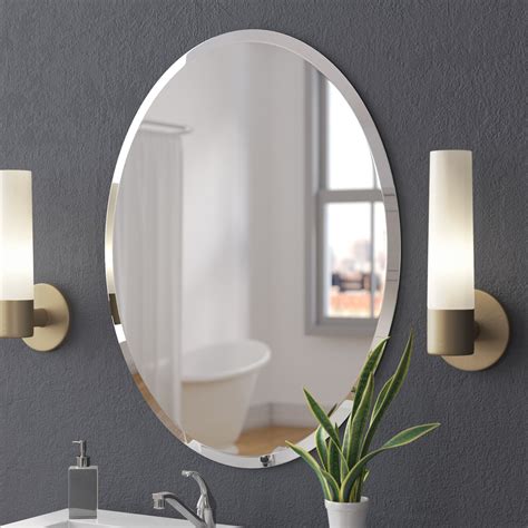 20 Photos Frameless Beveled Wall Mirrors