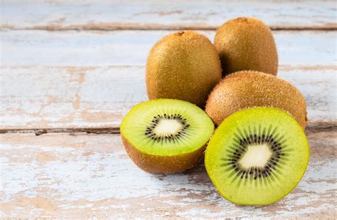 Kiwi fruit cut in half 1738537 Stock Photo at Vecteezy