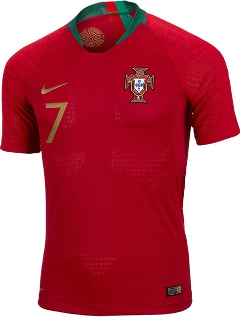 Nike Cristiano Ronaldo Portugal Home Jersey 2018 - JERSEYVF