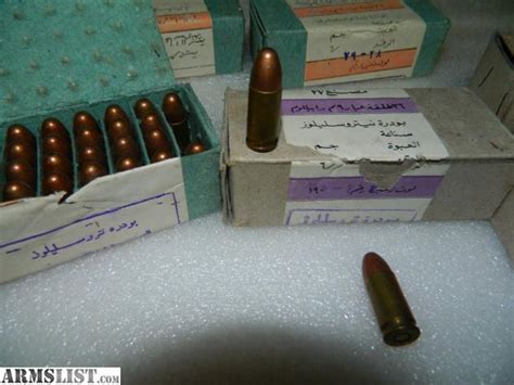 ARMSLIST - For Sale: 9mm FMJ SMG ammo