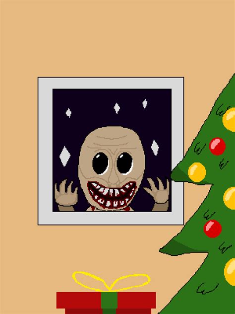 Pixilart - Scp 4666 the yule man by imasnek