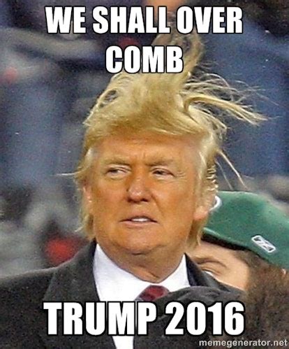 16 Donald Trump Hair Memes So Funny You’ll Actually Be Grateful He’s ...