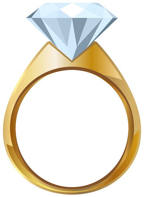 Engagement ring wedding ring engagement clip art rings 3 – Gclipart.com