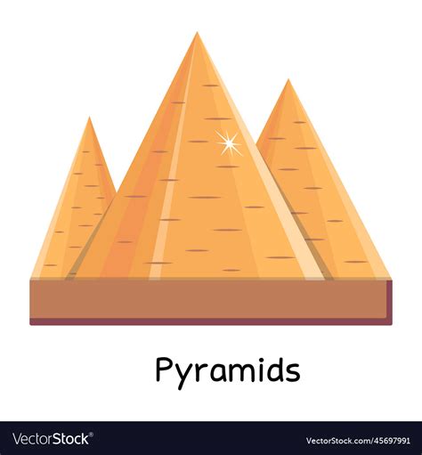 Pyramids Royalty Free Vector Image - VectorStock