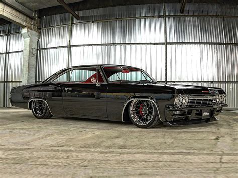 Digital ‘65 Chevy Impala Feels All-Black Slammed, but Also Just a Tad ...