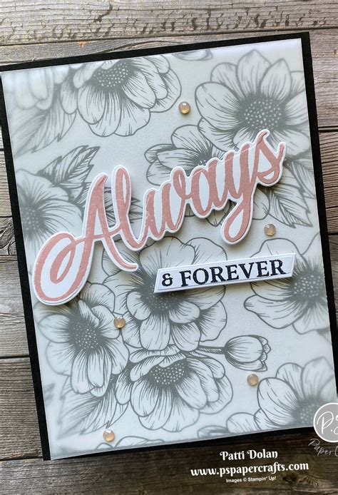 Always & Forever Wedding Card — P.S. Paper Crafts