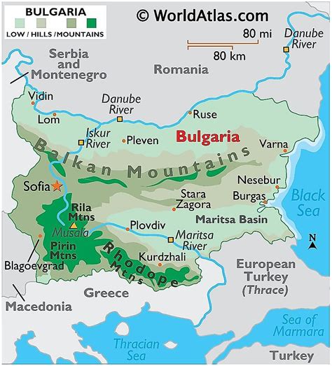 Balkan Mountains - WorldAtlas