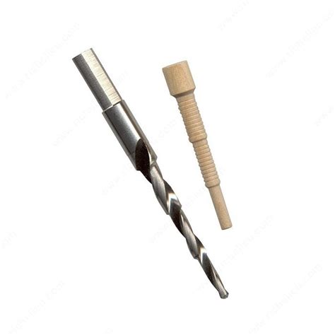 Dowel and Drill Bit Set - 2-3/4" x .413 - Richelieu Hardware