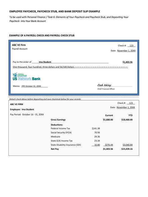 Payroll Check Printing Template - Fill Online, Printable, Fillable ...