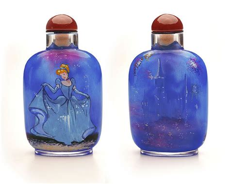 Disney - Collectors Edition - Blown Glass Perfume Bottle - Cinderella ...