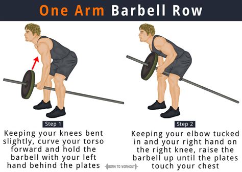 How to do One Arm Barbell Row (Barbell Single Arm Row)