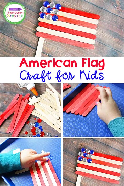 American Flag Craft for Kids