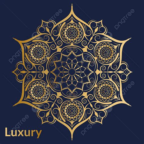 Luxury Ornamental Mandala Vector Hd Images, Luxury Mandala Background ...