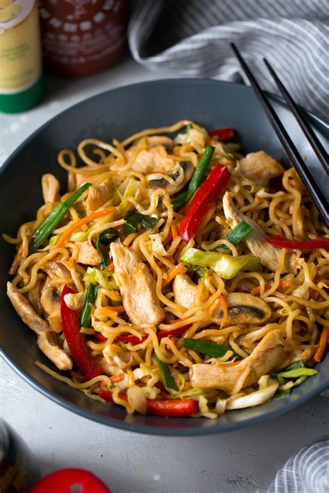 authentic chicken yakisoba recipe