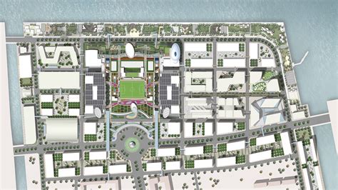 SM Mall of Asia and Bay City District Plan - Arquitectonica Architecture