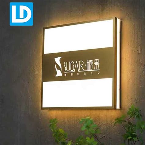 LED Acrylic Signs Custom Light Box Exterior Signage - Lindo Sign