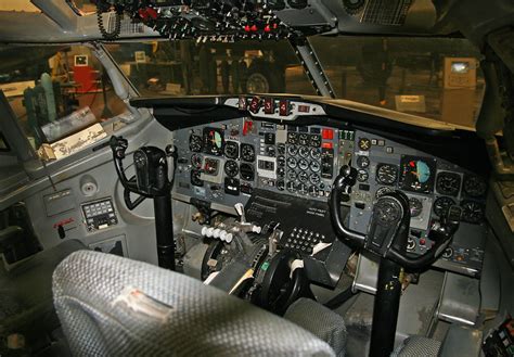 Boeing 707-321 (N714PA) Flight Deck, Overview | The cockpit … | Flickr