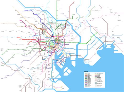 tokyo metro map 2019