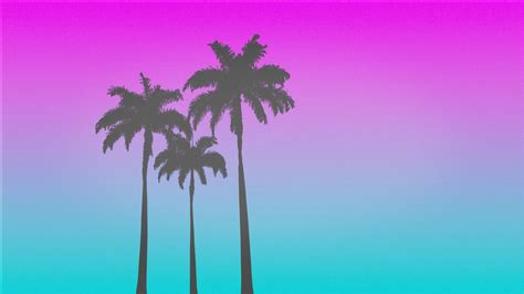 80s Neon Palm Trees Wallpapers - Top Free 80s Neon Palm Trees ...