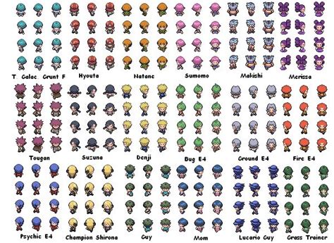 Pokemon sprites, Pixel art characters, Pixel characters