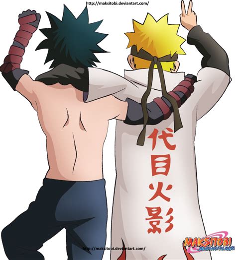 Naruto And Menma by Epistafy on DeviantArt