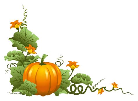 Pumpkin Decor PNG Clipart | Fall clip art, Pumpkin canvas painting, Pumpkin