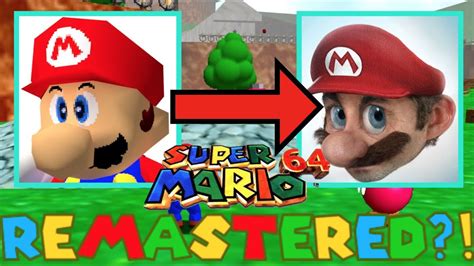 I Remastered Super Mario 64 in HD - YouTube