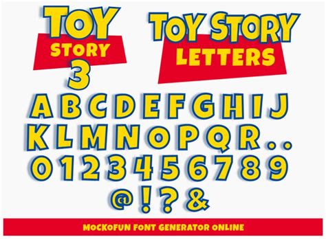 Toy Story Font Toy Story Font Generator Toy Story Font Toy Story | Porn ...