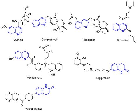 Molecules | Free Full-Text | Application of Quinoline Ring in ...