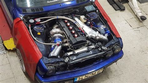 FEATURE: E30 BMW M50 2.8L Fully Forged Engine with PT6870 #34NZM87 ...