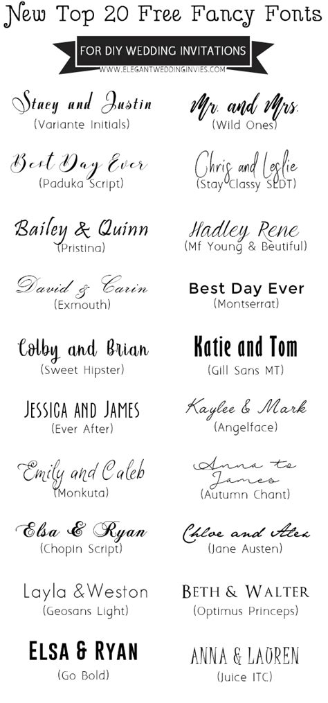 wedding invitation fonts Archives - Elegantweddinginvites.com Blog