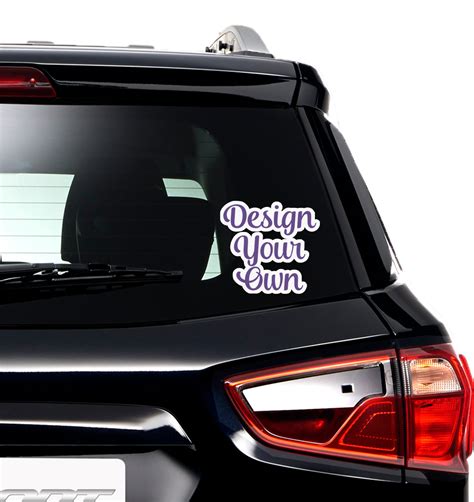 Design Your Own Personalized Graphic Car Decal - YouCustomizeIt