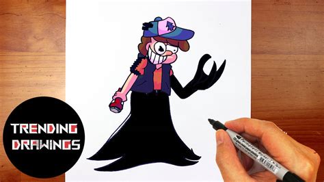 How To Draw FNF MOD Character - Pibby Dipper Easy by ...